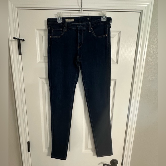 AG Adriano Goldschmied Super Skinny Legging Ankle Size 29R - Picture 1 of 5
